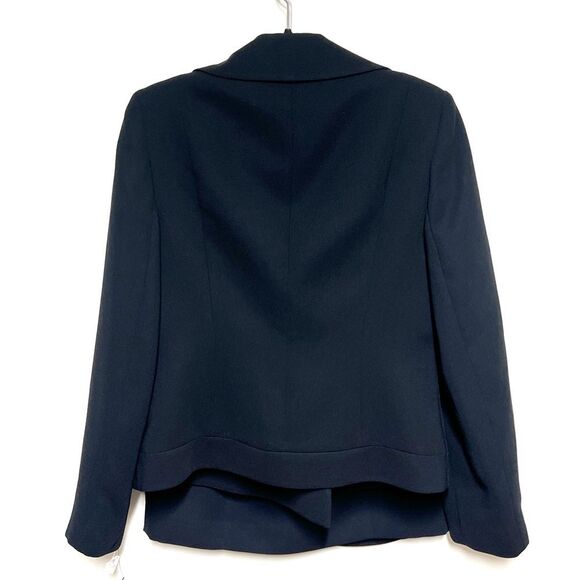 NWT Calvin Klein Womens Navy Double Breasted Cropped Skirt Suit Sz 6 - Picture 4 of 7